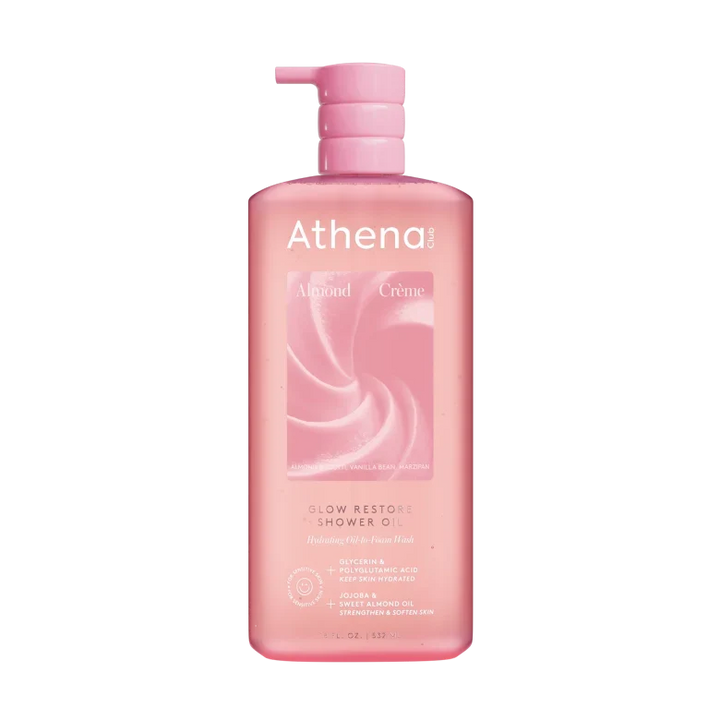 Glow Restore Shower Oil D5 Almond Crème